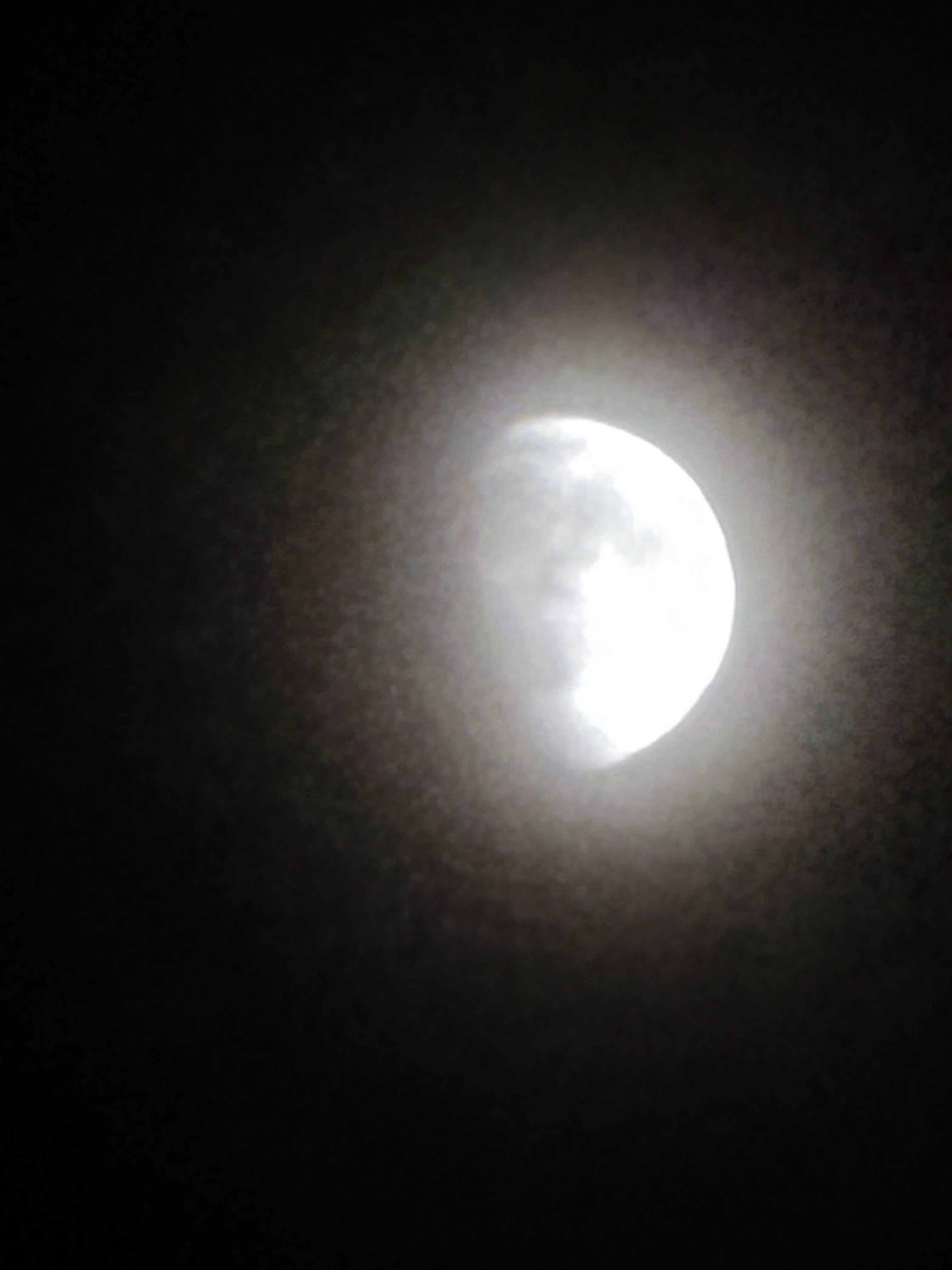 Original photograph of the Moon against a dark night sky, taken by HRH Patrick Finerd on October 20, 2026.